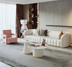 Alinda High Quality Luxury 3 Seater Living Room 1958