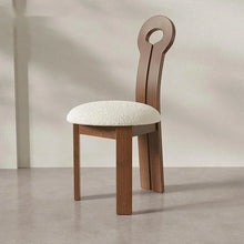 Dining Chair Creative Design Walnut Color
