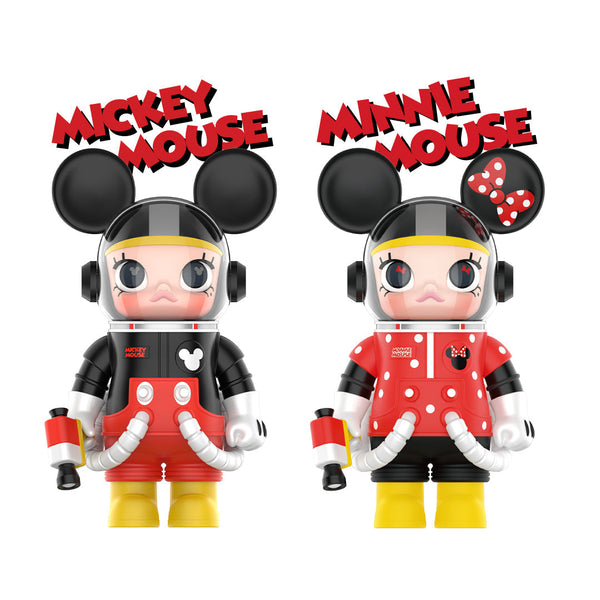 POP MART MEGA Space Molly 400% Mickey & Minnie