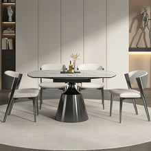 White Marble Round Dining Table Kitchen