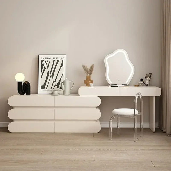 Alinda Light Dressing Table White