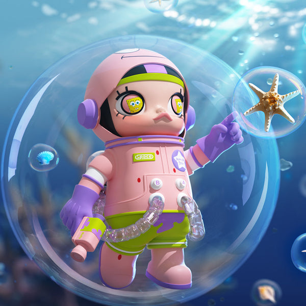 POP MART MEGA Space Molly 1000% Patrick Star