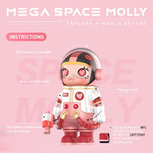 POP MART MEGA Space Molly 1000% Heartbeat