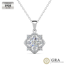 SITA Jewelry: Premium Austrian Crystal Necklace  925 Sterling