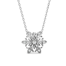 SITA JEWELRY Crystal Christmas Gift Snowflake Jewelry Pendant Necklace