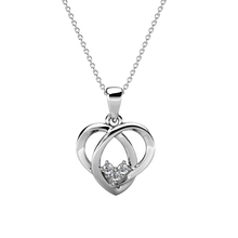 SITA Jewelry: Premium Austrian Necklace 925 Silver 18k plated