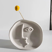 Alinda Abstract Face Flower Decoration Nordic Modern Minimalist