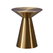 Alinda elegant design brass center table metal round side tables coffee table - ALINDA DECOR