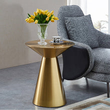 Alinda elegant design brass center table metal round side tables coffee table - ALINDA DECOR