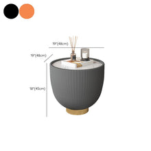 Alinda Elegant White Stone Coffee Table - ALINDA DECOR