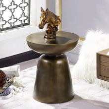 Alinda Minimalist Bedside Round Table 1882 - ALINDA DECOR