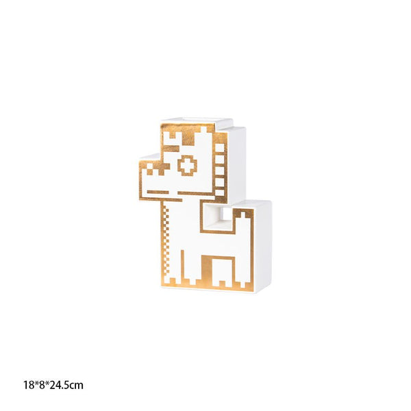 Alinda Minimalist ceramic art crafts ornament animal shape vase - ALINDA DECOR