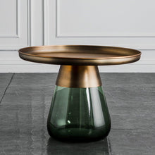 Alinda Table Rivet Mirrored Coffee Table Multifunctional Glass Coffee Table - ALINDA DECOR