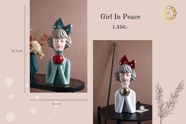 Girl In Peace - ALINDA DECOR